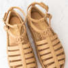 Chanel 2024 Beige Leather Interlocking CC Logo Espadrilles