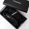 Chanel Monochrome Boucle Tweed Black Ballet Flats