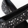 Chanel Monochrome Boucle Tweed Black Ballet Flats