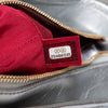 Chanel Gabrielle Silver Leather Hobo Bag