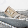 Chanel Metallic Silver Python Leather Shoulder Bag