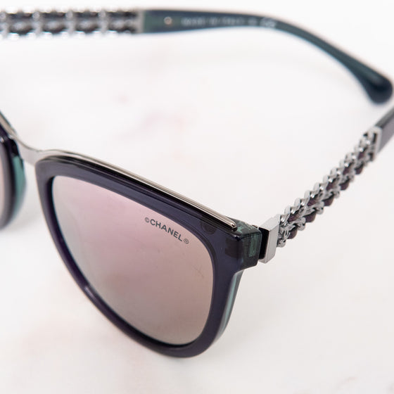 Chanel  Chain Link Detail  Sunglasses