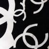 Chanel Black And White Beach Towel