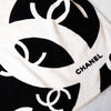 Chanel Black And White Beach Towel