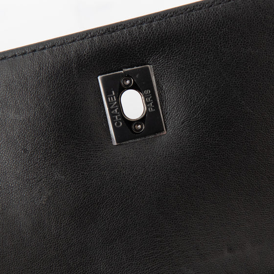 Chanel Medium So Black Trendy CC Leather Flap Bag