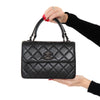 Chanel Medium So Black Trendy CC Leather Flap Bag