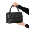 Chanel Medium So Black Trendy CC Leather Flap Bag