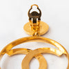 Chanel Vintage CC Drop Clip On Earrings