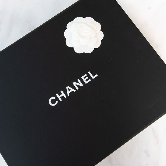 Chanel 19 Medium White Leather Single Flap Bag