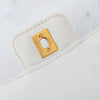 Chanel Vintage Beige Canvas Wild Stitch Top Handle Bag