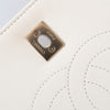 Chanel Off White Trendy CC Flap Bag In Quilted Lambskin Leather