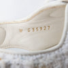 Chanel White Tweed  Dad Sandals