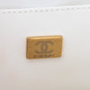 Chanel White Leather Heart Bag