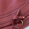 Chloé Marcie Medium Berry Cup Cake  Grained Leather Satchel Bag