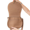 Chloé Marcie Large Tan Leather Crossbody Bag