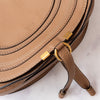 Chloé Marcie Large Tan Leather Crossbody Bag