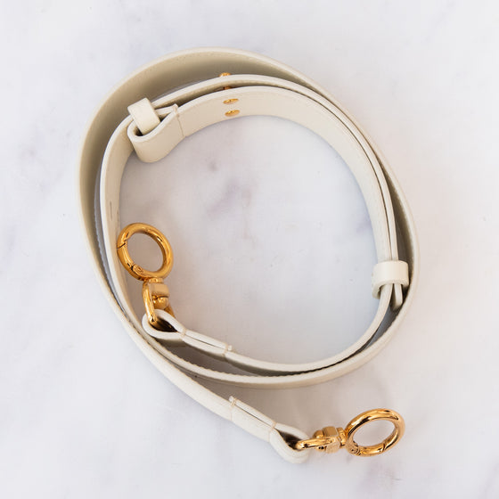 Chloe Tess Cream Leather Crossbody  Bag