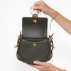 Chloe Tess Green Leather Bag