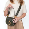 Chloe Tess Green Leather Bag
