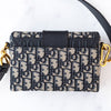 Christian Dior 30 Montaigne Navy Oblique Jacquard Micro Shoulder  Bag