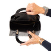Dior Patent Lady Dior Black Patent Leather Medium Bag 2024