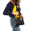 Dior Patent Lady Dior Black Patent Leather Medium Bag 2024
