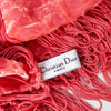 Christian Dior Coral Devore Scarf