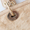 Christian Dior Diorissimo Ostrich Leather Beige Bag