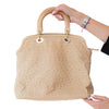 Christian Dior Diorissimo Ostrich Leather Beige Bag