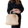 Christian Dior Diorissimo Ostrich Leather Beige Bag