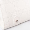 Christian Dior East West Off White Leather Cannage Bag