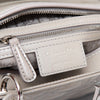 Dior Large  Lady Dior Grey Patent Leather Bag