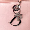 Dior Vintage Small Pink Cannage Lady Dior Tote Bag