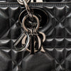 Dior Lady 95.22 Black Calfskin Leather Bag