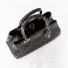 Dior Lady 95.22 Black Calfskin Leather Bag