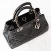Dior Lady 95.22 Black Calfskin Leather Bag