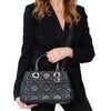 Dior Lady 95.22 Black Calfskin Leather Bag