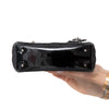 Christian Dior Mini Lady Dior Gauze And Patent Leather Bag