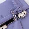 Dior Mitzah Violet Leather Double Handle Shoulder Bag