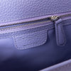 Dior Mitzah Violet Leather Double Handle Shoulder Bag