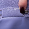 Dior Mitzah Violet Leather Double Handle Shoulder Bag
