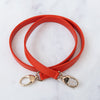 Dior Large  Lady Dior Orange Leather Bag