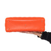 Dior Large  Lady Dior Orange Leather Bag