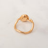 Christian Dior Couture Pink Gold And Diamonds Ring