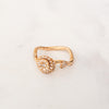 Christian Dior Couture Pink Gold And Diamonds Ring