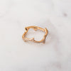 Christian Dior Bois De Rose Pink Gold And Diamonds Ring