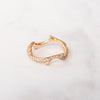 Christian Dior Bois De Rose Pink Gold And Diamonds Ring
