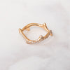 Christian Dior Bois De Rose Pink Gold And Diamonds Ring