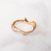 Christian Dior Bois De Rose Pink Gold And Diamonds Ring