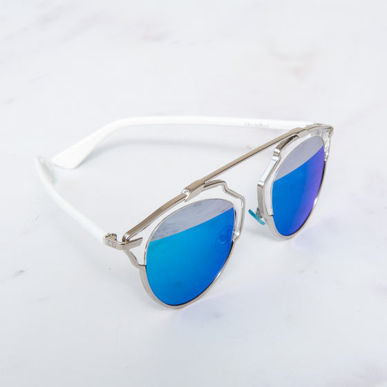 Dior So Real Mirror Round Sunglasses